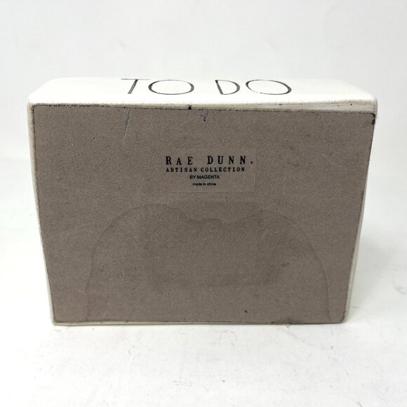 Rae Dunn Artisan Collection by Magenta TO DO Ceramic Desk Mail Letter Holder - Picture 5 of 8